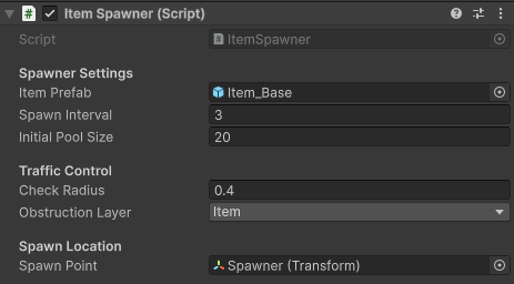 Item Spawner Component
