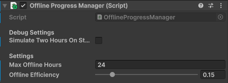 Offline Progress Manager